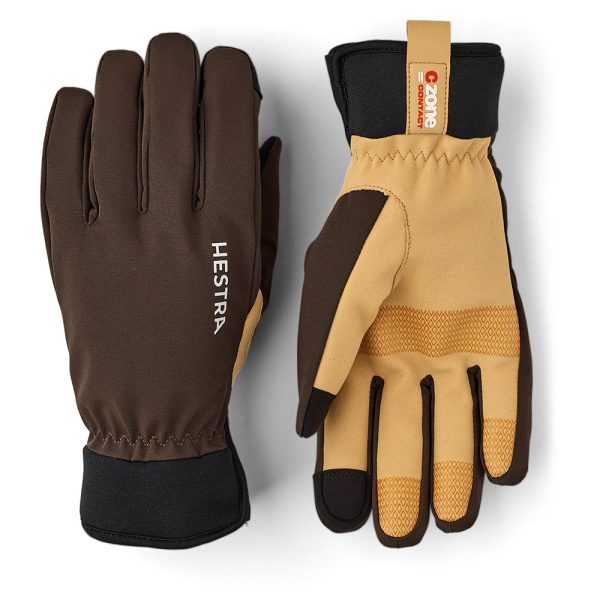 Hestra CZone Contact Glove 5-finger Dark forest