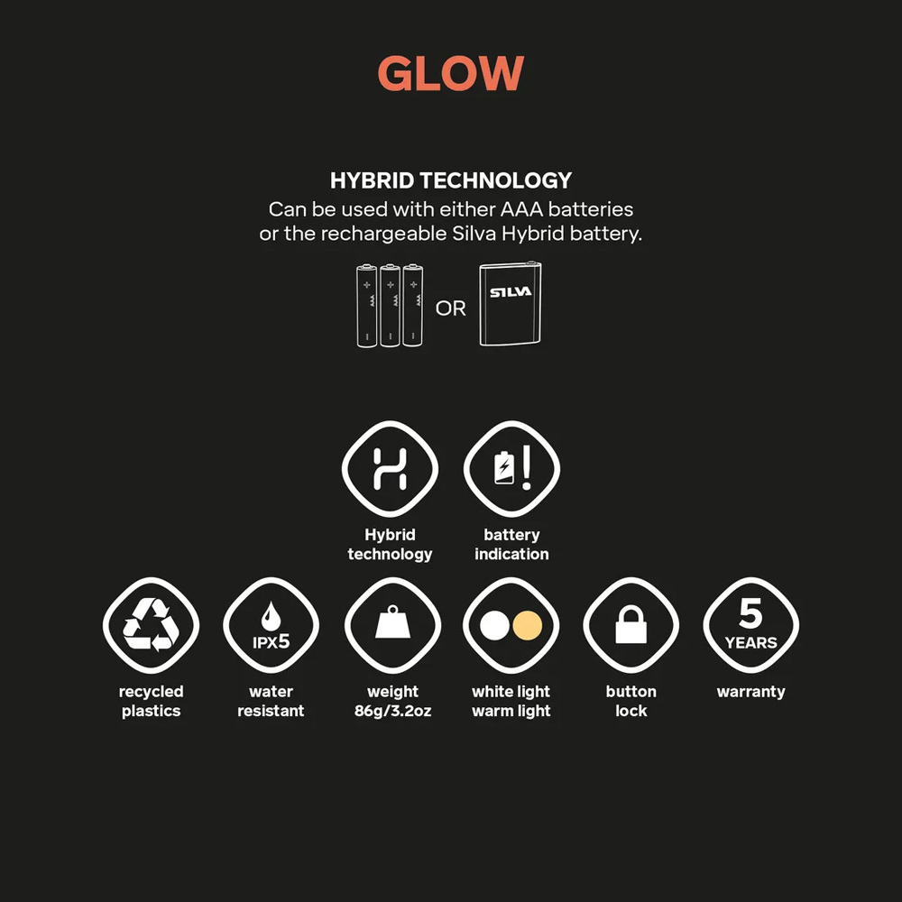 Silva Glow Svart Campinglampa - Bild 13