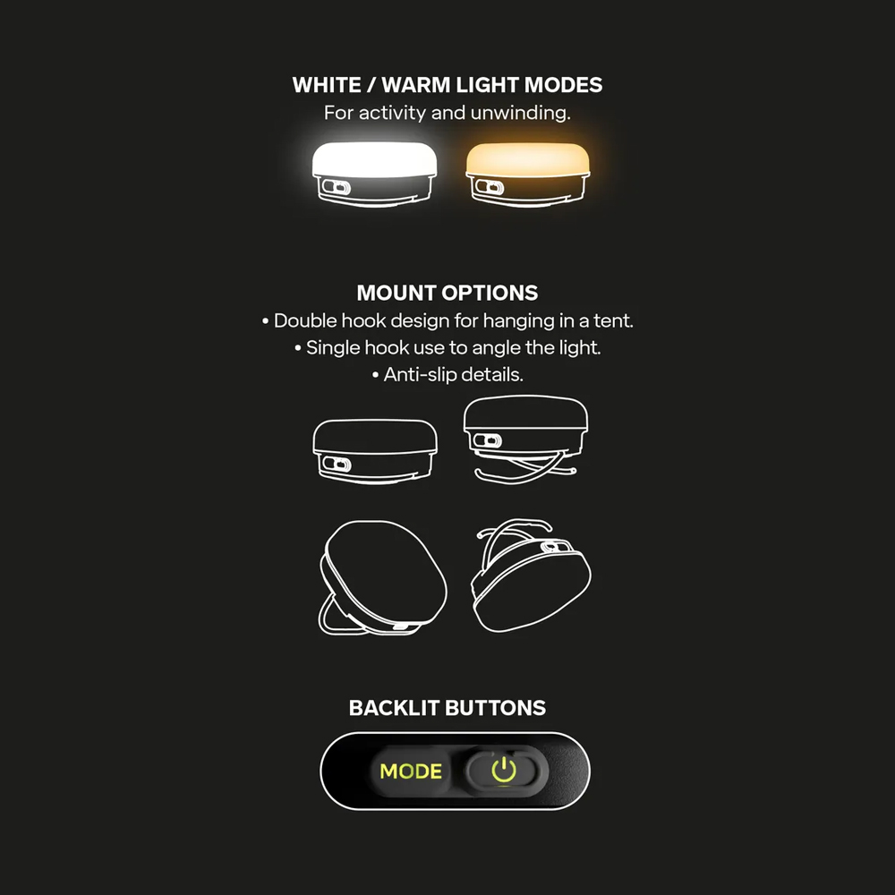 Silva Glow Recharge Svart Campinglampa - Bild 12